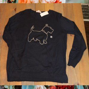 NWT LOFT Scottie Dog Sweater – Size L